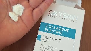 collagène marin oxyskin تجربتي مع الكولاجين مع الثمن [upl. by Akenihs]