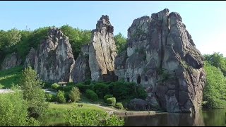 Die Externsteine im Teutoburger Wald [upl. by Sarene553]