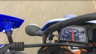 Yamaha DT 125 RE GIANNELLI Sound 0100 and Top Speed [upl. by Celestyna295]