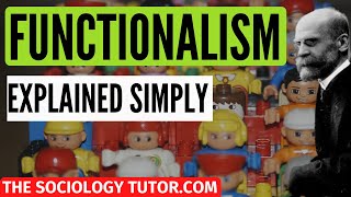 Functionalist Theory A Level Sociology [upl. by Tham373]