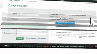 How to Login or Regenerate password of your Religare Online Trading Account [upl. by Aiuqcaj]