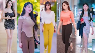 CHINESE STREET FASHION chinsesstreetfashion streetfashion streettiktok [upl. by Ladd]