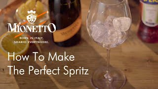 How To Make The Perfect Mionetto Aperol Spritz [upl. by Brott]