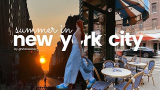 Summer in New York City  Life in NYC Vlog [upl. by Siesser]