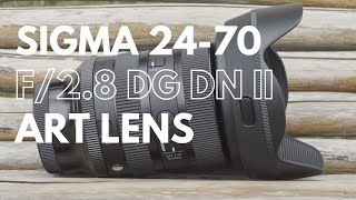 Sigma 2470mm F28 DG DN II  Art Lens [upl. by Yvehc875]