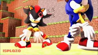 Wop on Gangnam Style Sonic and Shadow speed [upl. by Yrrum]