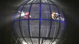 Shanghai Acrobatic Motorcycle Stunt Cage [upl. by Atsed477]