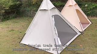 Waterproof tent Manufacturer China Chinese Good Cheapest Cheap [upl. by Eissirc414]