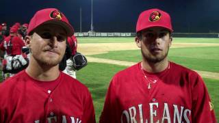 OrleansFalmouth Postgame 62610 Danny Fresno St and Kevin San Diego Muno [upl. by Rafter]