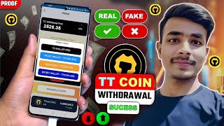 ttcoin network se paise kaise nikale  ttcoin network  tt coin withdrawal kaise kare ttcoin new [upl. by Sukin]