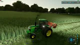 FS22 Stitzer Mowing Hay [upl. by Arahsit]