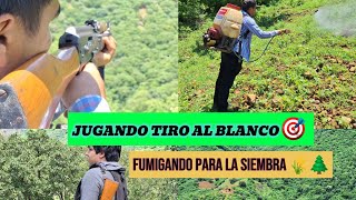 Toco Ir A Fumigar Al Cerro Para Sembrar Frijol Toco Ver Un Venado🦌 Tiro Al blanco 🎯 Bruno Aguirre [upl. by Queri]