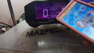 Modification Speedometer GSX with Smartphone Control [upl. by Flor]