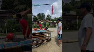 2nd stop for lechon baboy delivery at barangay Bagtican fiesta bagtican food lechonbaboy [upl. by Cleo]