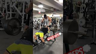 Incline Press 405 x 3 chestworkout benchpress chest gymmotivation gymworkout video gym short [upl. by Onez847]