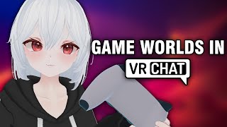 The Game Worlds in VRChat [upl. by Odrick551]