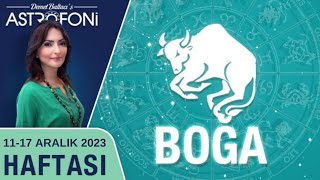 Boğa burcu haftalık burç yorumu 1117 aralık 2023 Astrolog Demet Baltacı astroloji burçlar haber [upl. by Aurelea]