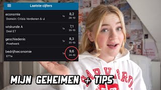 MAKKELIJK HOGE CIJFERS HALEN mijn geheimen  tips [upl. by Montagu]