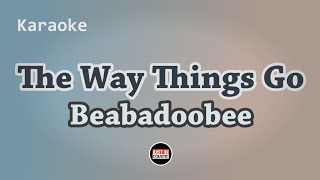 Beabadoobee  The Way Things Go Karaoke Lyrics [upl. by Bradwell]