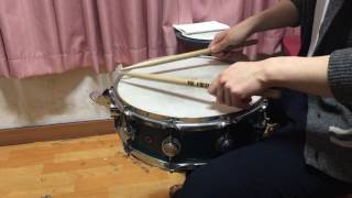 Etude no7 snare drum [upl. by Anner308]