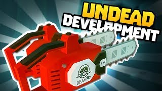 SUPER RARE DOUBLE CHAIN SAW  Undead Development Gameplay  VR HTC Vive Gameplay [upl. by Werner]