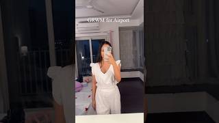 GRWM for Airport ✈️✨🌷🥹 first time boarding flight  Gulguli Singh ytshorts ashortaday shortvideo [upl. by Elata]