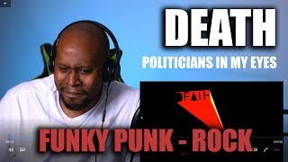 Awesome First Time Reaction To Punk Rock Band Death  Politicians In My Eyes [upl. by Noimad]