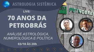 70 ANOS DA PETROBRÁS  ANÁLISE ASTROLÓGICA NUMEROLÓGICA E POLÍTICA [upl. by Aivil]