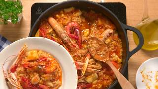 🥘 Paella de marisco  Recetas Nestlé Cocina [upl. by Riggs572]