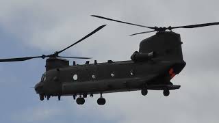 RAF Chinook Display RAF Cosford airshow2022 boeing anarchy1 [upl. by Drannel]