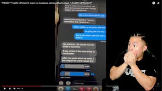 Reacting To Crswht and Nick Briz Leaked Audio amp Messages [upl. by Richarda]