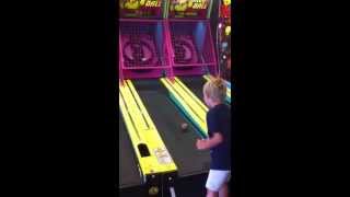 SkeeBall at Chuck E Cheese [upl. by Gresham637]