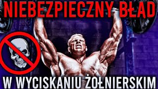 NIEBEZPIECZNY BŁĄD W WYCISKANIU NA BARKI [upl. by Hosfmann597]