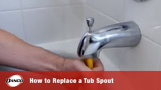 How to Replace a Tub Spout [upl. by Osnerol]