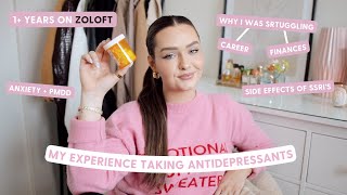 Antidepressants Experience  Zoloft Anxiety PMDD [upl. by Bathesda]