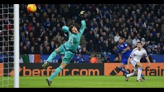 Amazing Goal Riyad Mahrez vs Chelsea Home 15 16 HD 720p هدف رياض محرز الرائع ضد تشلسي [upl. by Robinia]