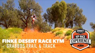 FINKE DESERT RACE KTM  GRABBOS TRAIL amp TRACK [upl. by Ludmilla]