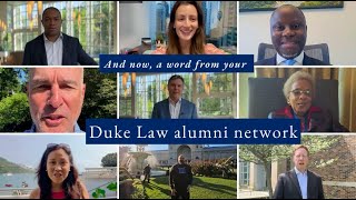 Duke Law  Alumni welcome to Class of 2024 [upl. by Zuliram171]