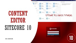 02Content Editor in Sitecore 10  Sitecore 10 Basic Tutorial [upl. by Anayt]