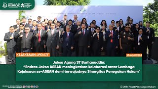 Sambutan Jaksa Agung Pada Pertemuan Konsultasi ke2 Untuk Membentuk BadanEntitas Para Jaksa ASEAN [upl. by Ervin496]