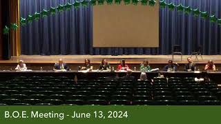 Seaford Board of Education Meeting June 13 2024 [upl. by Beeck223]