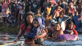 Who Are the Haitian Migrants Trying to Enter the US [upl. by Zelde281]