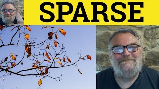 🔵 Sparse Meaning  Sparse Examples  Sparse Definition  IELTS Vocabulary Sparse [upl. by Uba]