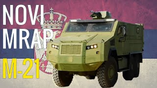 Ekskluzivno Novi MRAP M21 The New Serbian M21 MRAP [upl. by Prudhoe890]