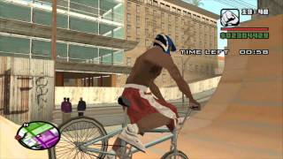 GTA San Andreas  BMX Challenge HD [upl. by Medin253]