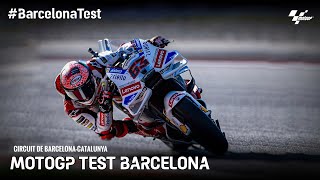 🏁 MOTOGP TEST BARCELONA BarcelonaTest [upl. by Rosemare111]