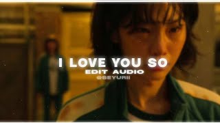 i love you so edit audio  the walters [upl. by Birmingham586]