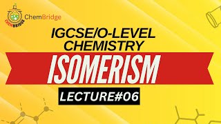 IGCSEOLevel Organic chemistry Isomerism in Alkanes and Alkenes Lecture  6 [upl. by Odicalp873]