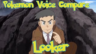 Pokemon Voice Compare  Looker [upl. by Nagram747]