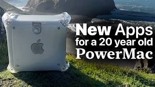 Amazing new apps for a 20 year old PowerMac [upl. by Ahsined]